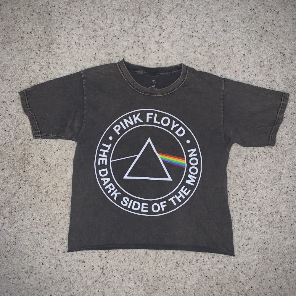 Vintage Cropped Band Tee